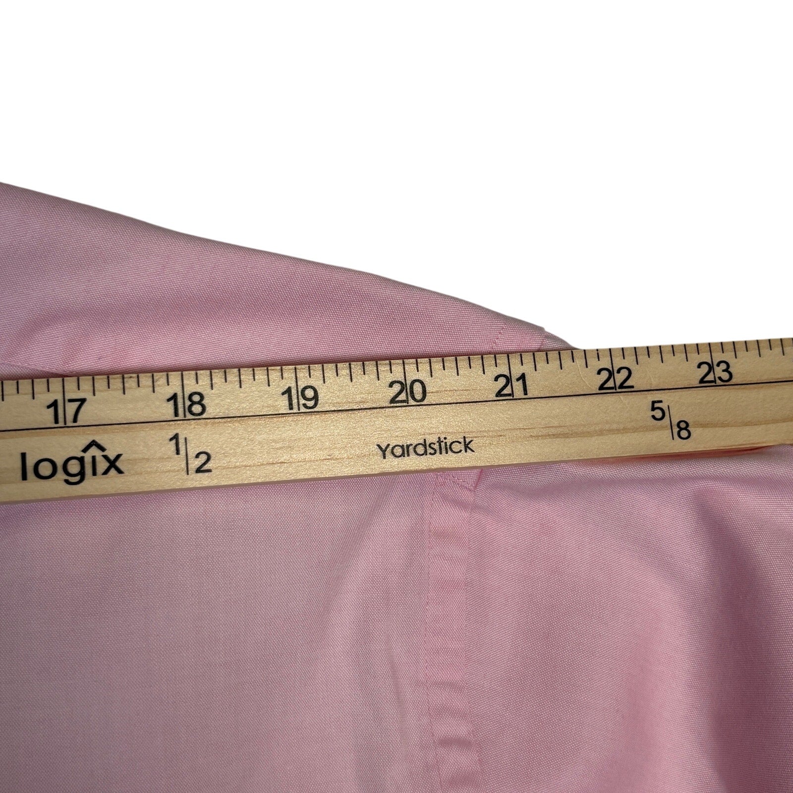 Bobby’s Fashions Button Down Dress Shirt Mens Pink LS Custom Tailored Hong Kong