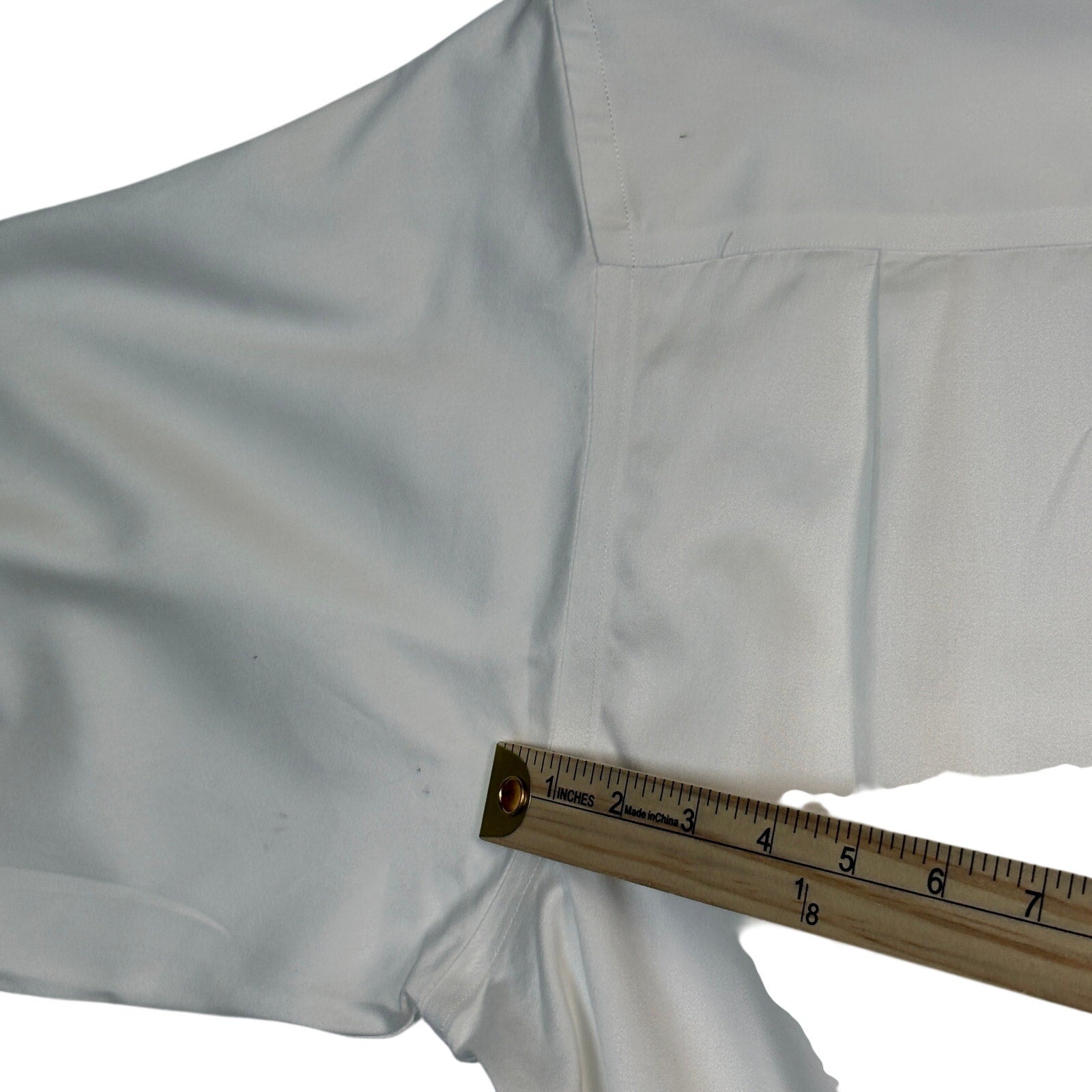 Tasso Elba Men's White Egyptian Cotton Dress Shirt