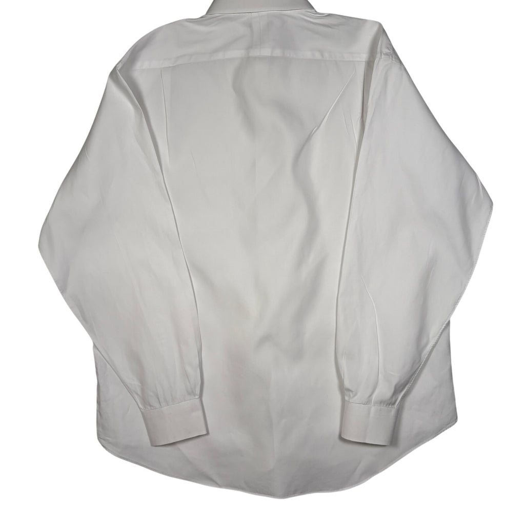 Jos A Bank Executive Collection Dress Shirt White 16.5 35 Men Long Sleeve Cotton