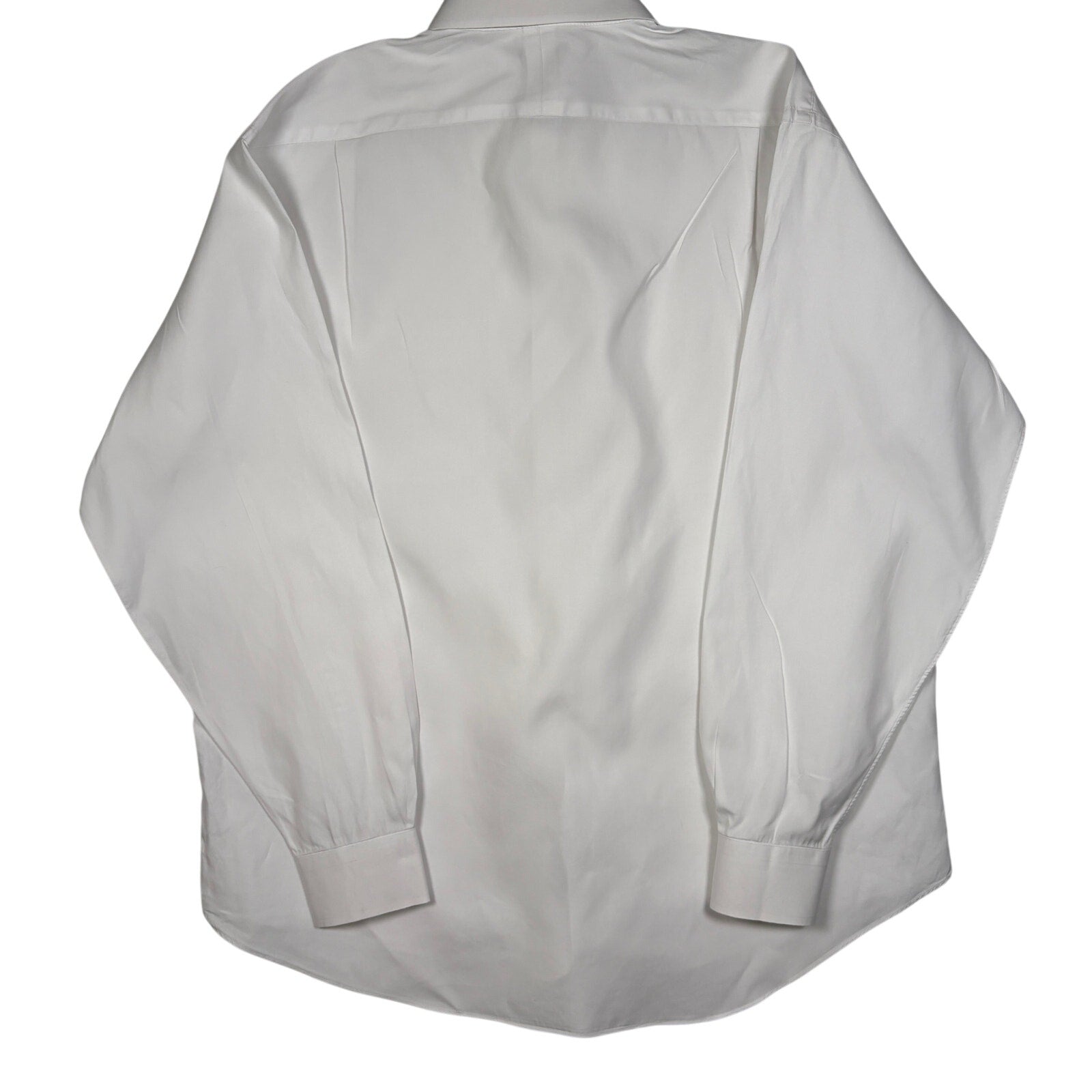 Jos A Bank Executive Collection Dress Shirt White 16.5 35 Men Long Sleeve Cotton
