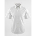 Arrow Dover Oxford White Button Down Shirt Mens 17 Cotton Blend USA