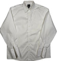 Jos A Bank Traveler Dress Shirt Mens 16.5 35 White Long Sleeve Button Up Cotton