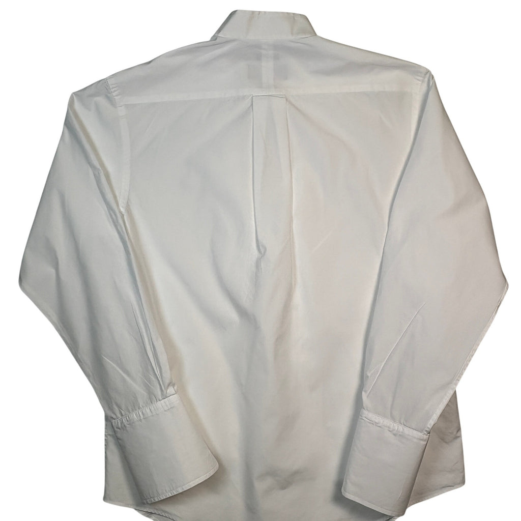 Jos A Bank Reserve Tuxedo Shirt Mens 16 35 White Pleated Egyptian Cotton