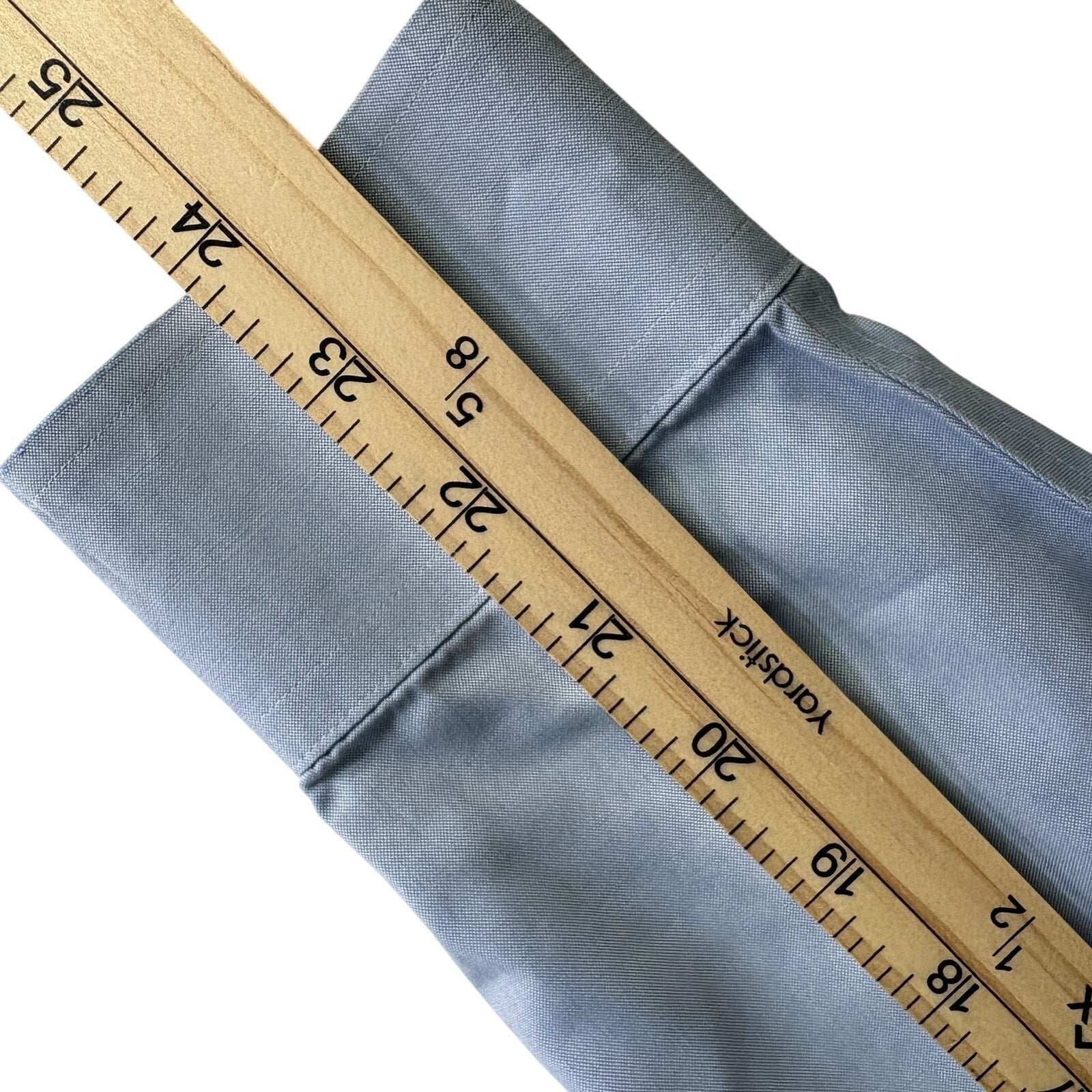 Jos A Bank Traveler Dress Shirt Mens 16.5 35 Blue Check Button Down Cotton LS