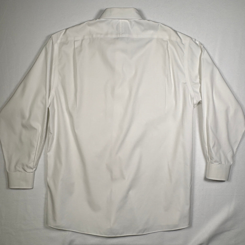 Jos A Bank Traveler Dress Shirt Mens Large 16.5 34 White Long Sleeve Cotton