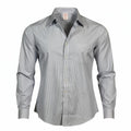 Brooks Brothers Shirt 16.5-4/5 Blue White Stripe Traditional Fit Non Iron Cotton