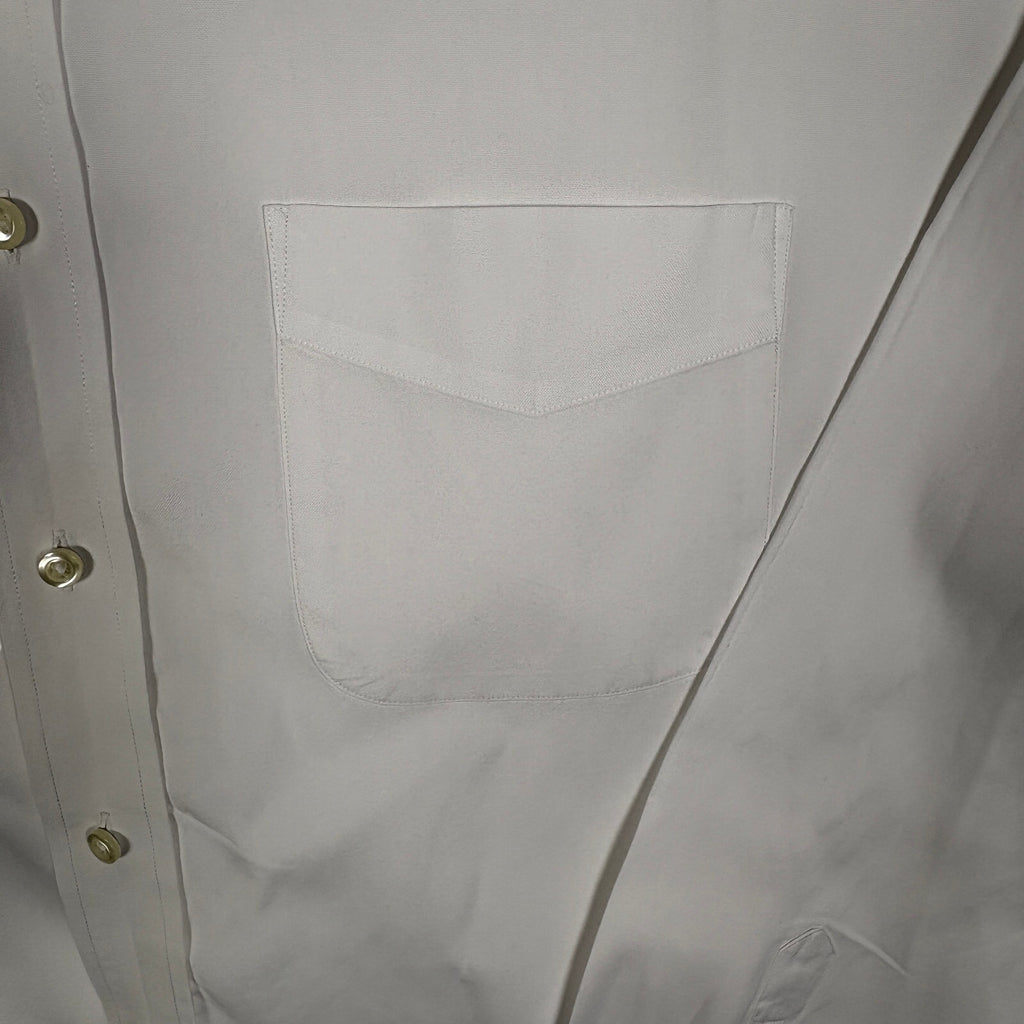 Jos A Bank Executive Collection Dress Shirt White 16.5 35 Men Long Sleeve Cotton