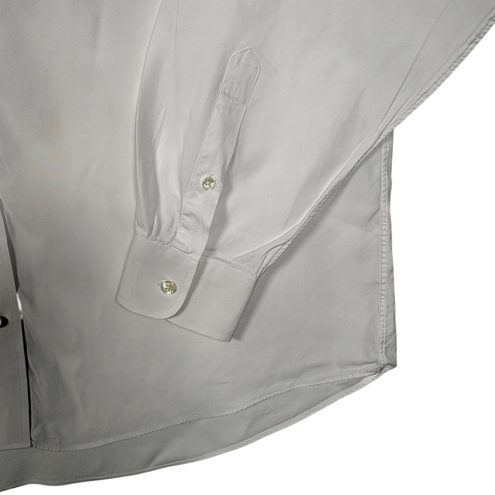 Jos A Bank Executive Collection Dress Shirt White 16.5 35 Men Long Sleeve Cotton