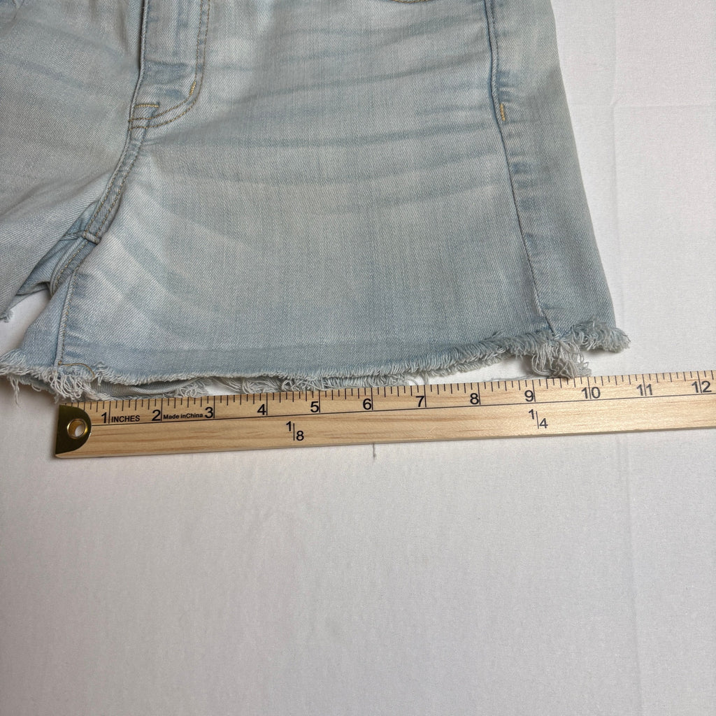 American Eagle Next Level Stretch Denim Shorts Womens 8 Light Wash