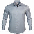 Brooks Brothers Dress Shirt 16.5 35 Blue Striped Made USA Italian Fabric